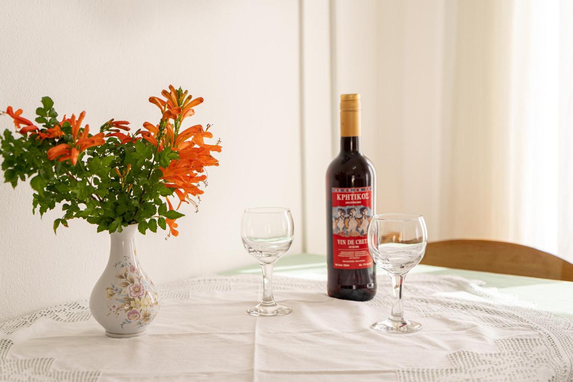 Makrýgialos Akrotiri Apartments מראה חיצוני תמונה